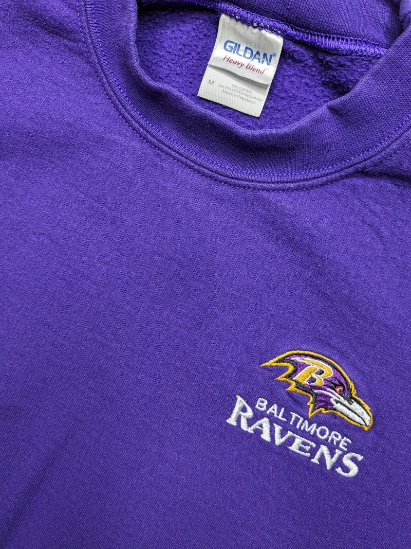 Baltimore Ravens Logo NFL Sweater (M) - Maxi's Sports Vintage