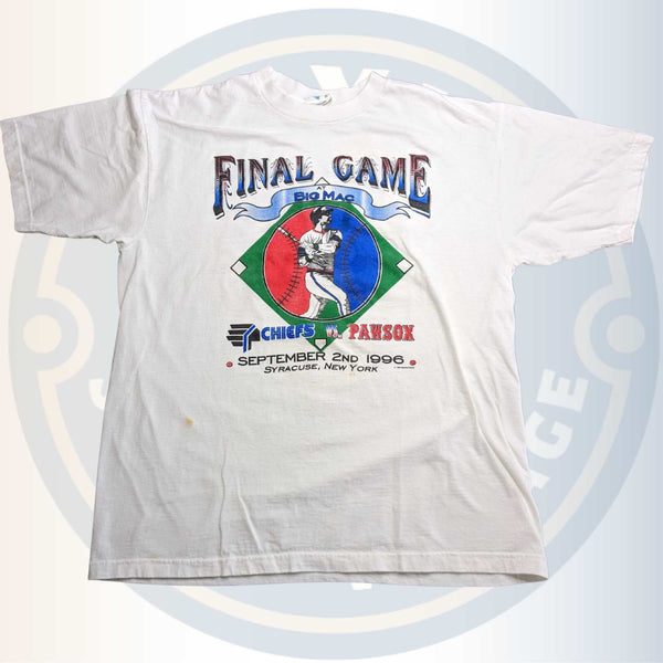 Chiefs vs Pawsox Final Game 1996 XL T-Shirt - Maxi's Sports Vintage