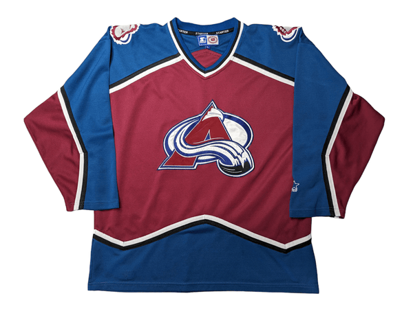 Colorado Avalanche Starter NHL Jersey (L) - Maxi's Sports Vintage