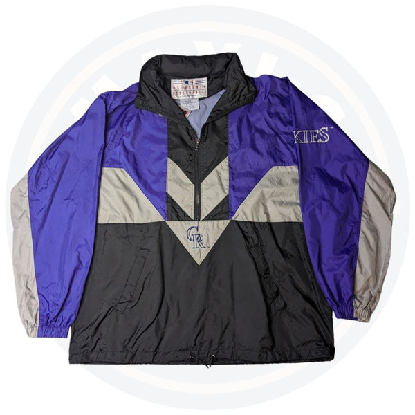 Colorado Rockies Turbo Sportswear Rain Jacket (L) - Maxi's Sports Vintage