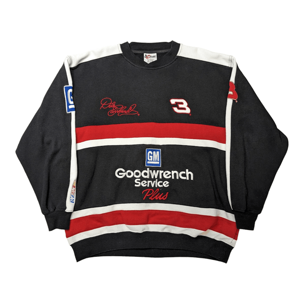 Dale Earnhardt Goodwrench Striped Sweater (L) - Maxi's Sports Vintage