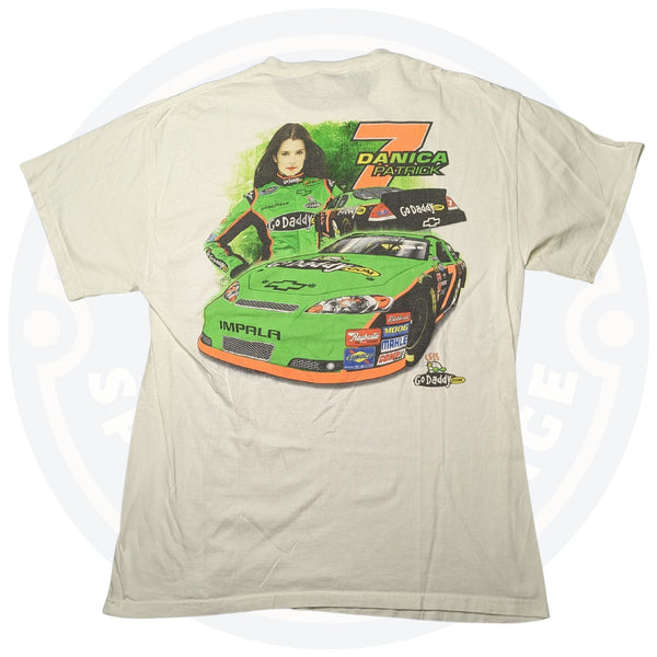 Danica Patrick Nascar Go Daddy T-Shirt (L) - Maxi's Sports Vintage