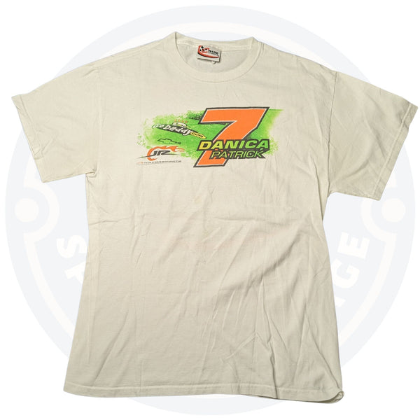 Danica Patrick Nascar Go Daddy T-Shirt (L) - Maxi's Sports Vintage