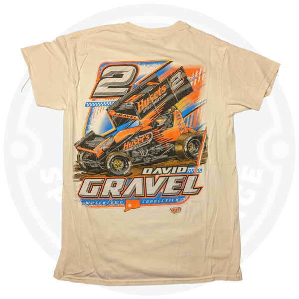 David Gravel Speedway T-Shirt (M) - Maxi's Sports Vintage