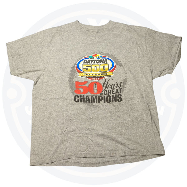 Daytona 500 "50 Years of Great Champions" T-Shirt (L) - Maxi's Sports Vintage