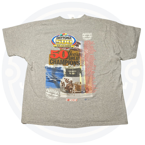 Daytona 500 "50 Years of Great Champions" T-Shirt (L) - Maxi's Sports Vintage