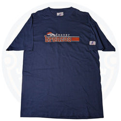 Denver Broncos Logo Athletic T-Shirt (L) - Maxi's Sports Vintage