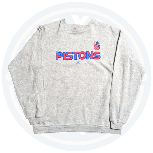 Detroit Pistons Reebok Horse Era Sweater (M) - Maxi's Sports Vintage