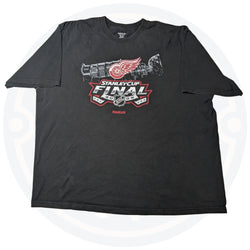 Detroit Red Wings 2009 Stanley Cup Champions Reebok T-Shirt (XXL) - Maxi's Sports Vintage