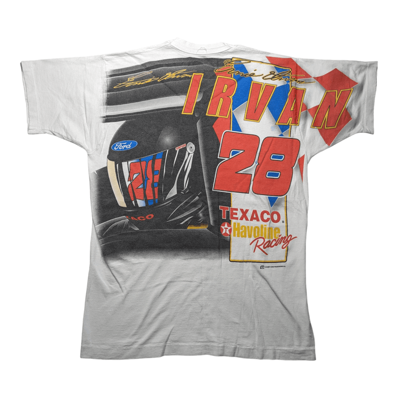 Ernie Irvan Texaco 28 Car AOP T-Shirt (L) - Maxi's Sports Vintage