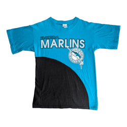 Florida Marlins Multi-Tone 1993 T-Shirt (M) - Maxi's Sports Vintage