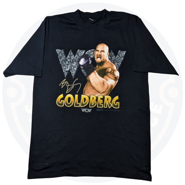 Goldberg WCW Autograph T-Shirt (L) - Maxi's Sports Vintage