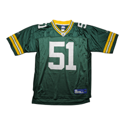 Green Bay Packers Brady Poppinga #51 Jersey (L) - Maxi's Sports Vintage