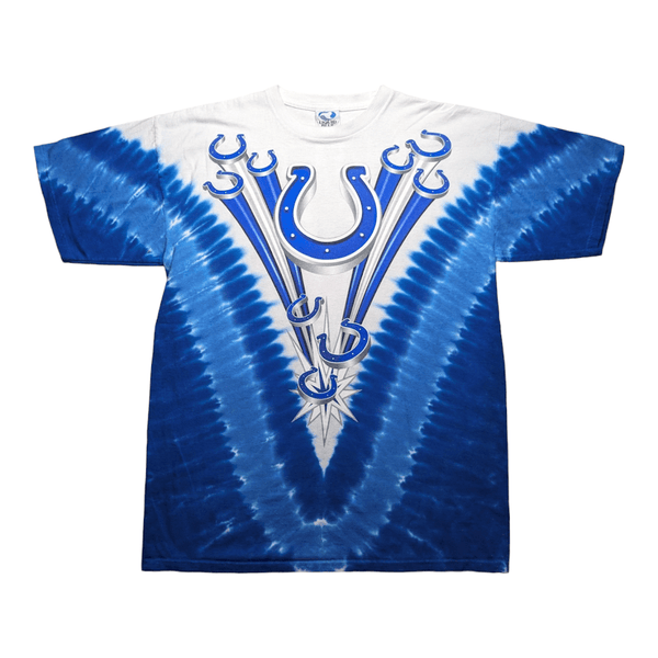 Indianapolis Colts Liquid Blue T-Shirt (XL) - Maxi's Sports Vintage