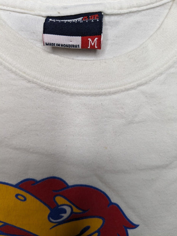 Kansas Jayhawks Logo T-Shirt (M) - Maxi's Sports Vintage