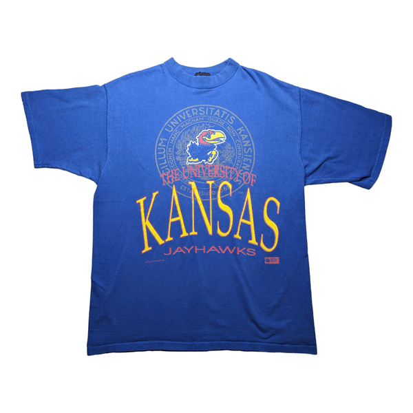 Kansas Jayhawks Mascot 1993 T-Shirt (XL) - Maxi's Sports Vintage