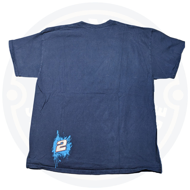 Keselowski Blue Deuce #2 Nascar T-Shirt (XL) - Maxi's Sports Vintage