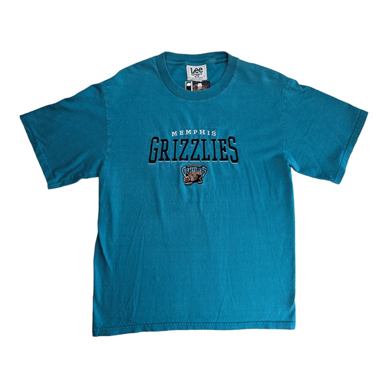 Memphis Grizzlies Embroidered T-Shirt (M) - Maxi's Sports Vintage