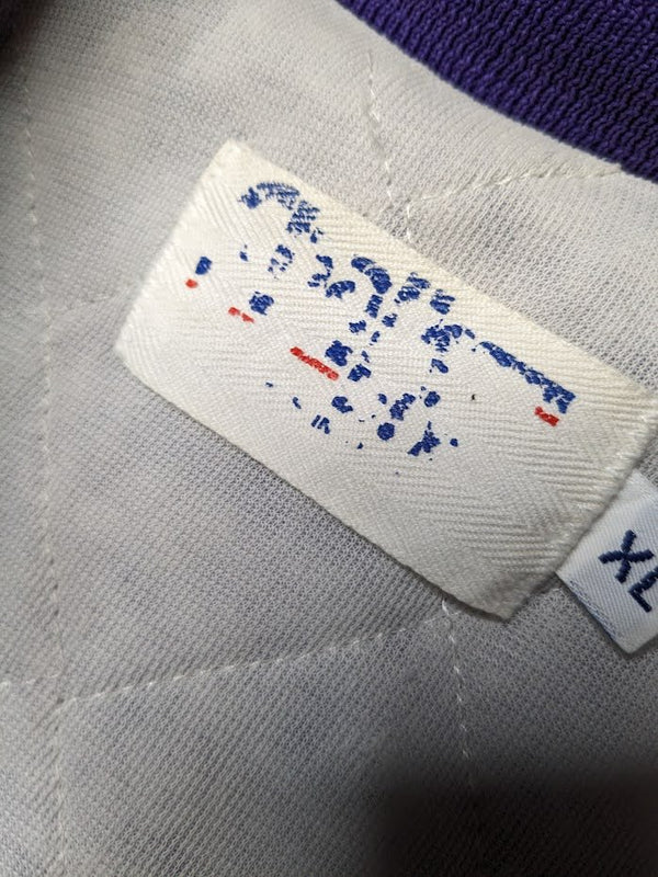 Minnesota Vikings Chalk Line Button Up Jacket (XL) - Maxi's Sports Vintage