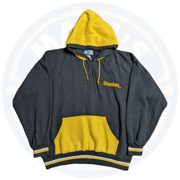 Pittsburgh Steelers Starter Hoodie (XL) - Maxi's Sports Vintage