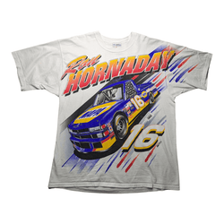 Ron Hornaday #16 1997 Truck Series AOP T-Shirt (XL) - Maxi's Sports Vintage