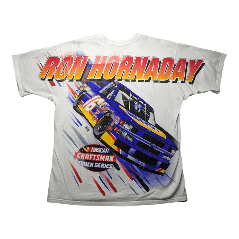 Ron Hornaday #16 1997 Truck Series AOP T-Shirt (XL) - Maxi's Sports Vintage