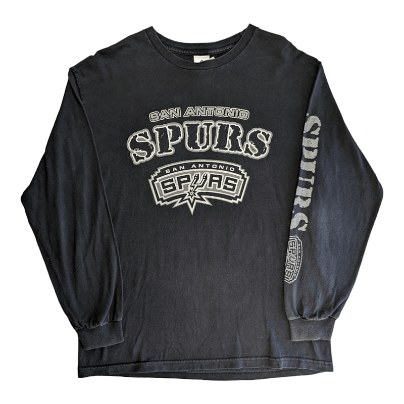 San Antonio Spurs Big 3 Long Sleeve T-Shirt (L) - Maxi's Sports Vintage