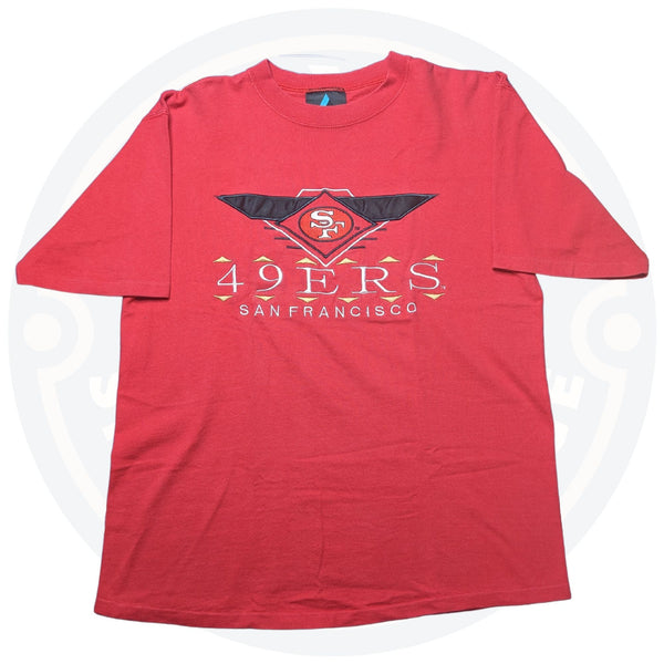 San Francisco 49ers EmbroideredT-Shirt (M) - Maxi's Sports Vintage