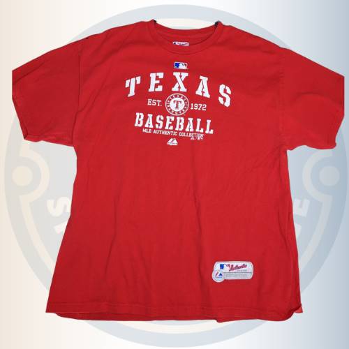 Texas Rangers Majestic MLB XL T-Shirt - Maxi's Sports Vintage