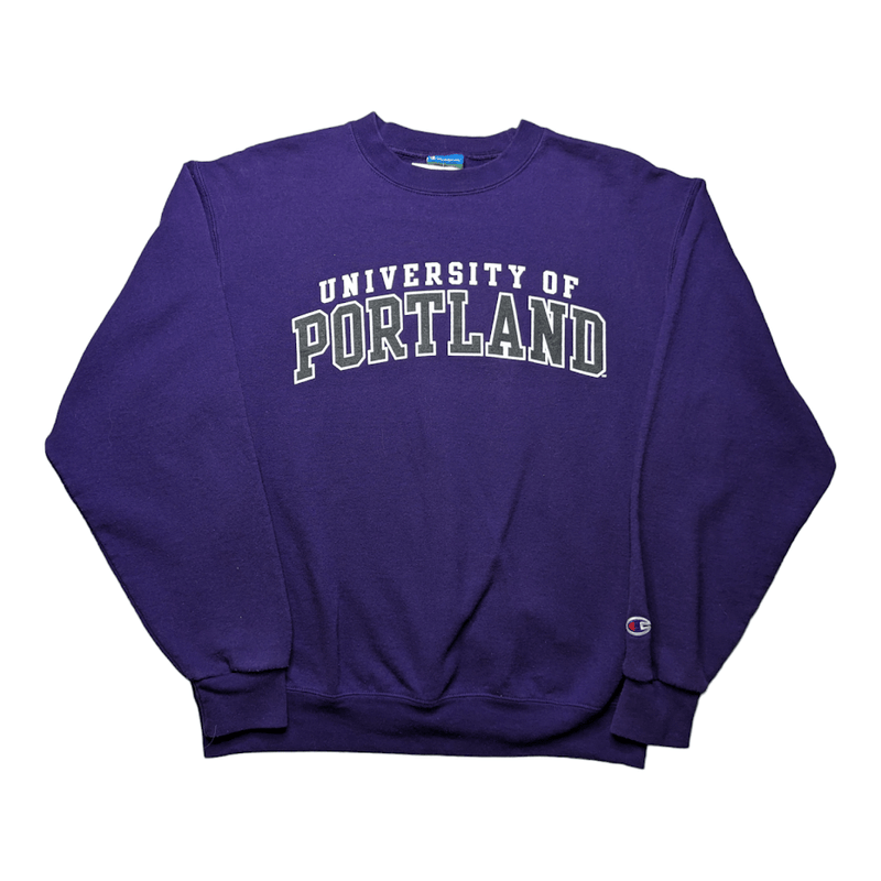 University of Portland Champion Sweater (M) - Maxi's Sports Vintage
