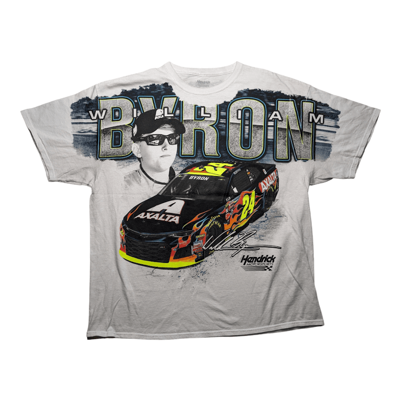 William Byron #24 NASCAR AOP T-Shirt (2XL) - Maxi's Sports Vintage