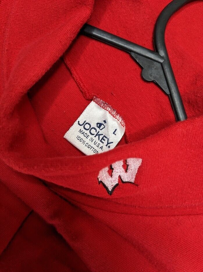 Wisconsin Badgers NCAA Turtle Neck Large Shirt - Maxi's Sports Vintage