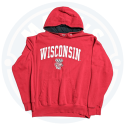 Wisconsin Badgers Stadium Athletics Hoodie (L) - Maxi's Sports Vintage